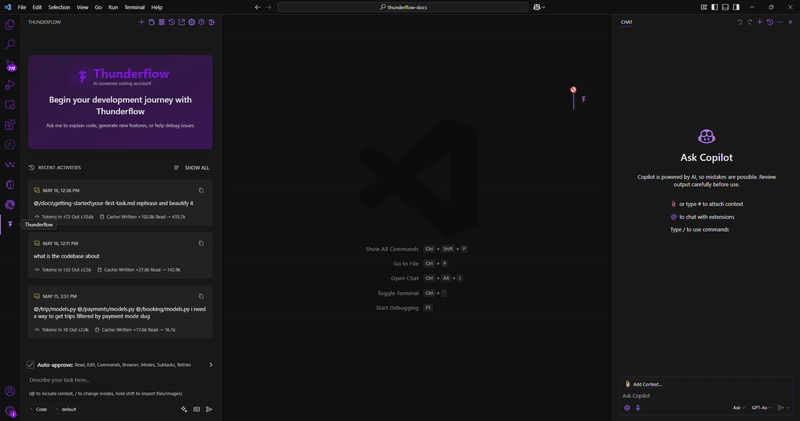Put Thunderflow on the Right Column